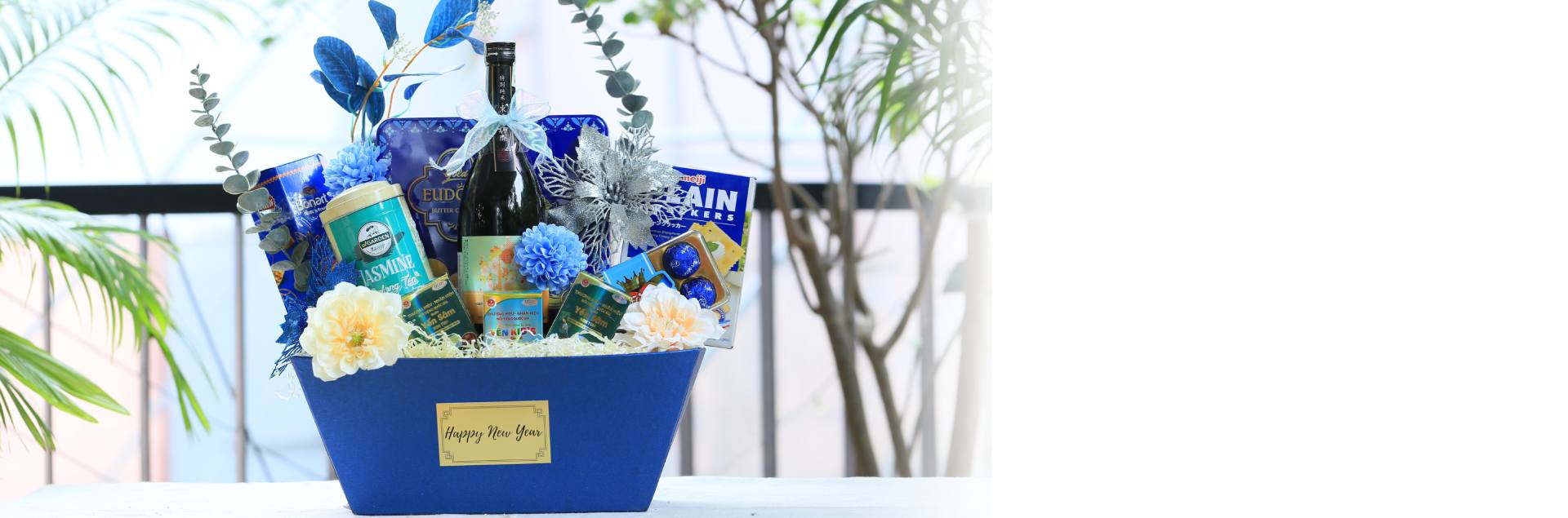 Giỏ Quà Tết Sung Túc Giàu Sang